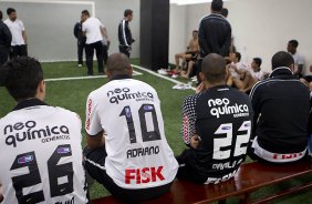Durante a partida entre Corinthians x Atlético-GO, realizada esta noite no estádio do Pacaembu, válida pela 28ª rodada do Campeonato Brasileiro de 2011