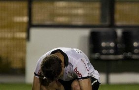Alex durante a partida entre Corinthians x Botafogo, realizada esta noite no estádio do Pacaembu, válida pela 29ª rodada do Campeonato Brasileiro de 2011
