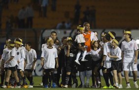 Durante a partida entre Corinthians x Botafogo, realizada esta noite no estdio do Pacaembu, vlida pela 29 rodada do Campeonato Brasileiro de 2011