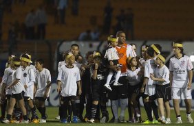 Durante a partida entre Corinthians x Botafogo, realizada esta noite no estádio do Pacaembu, válida pela 29ª rodada do Campeonato Brasileiro de 2011