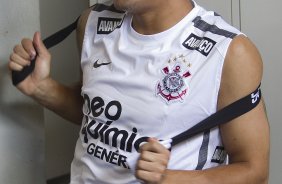 Ralf nos vestirios antes da partida entre Cruzeiro x Corinthians, realizada esta tarde no estdio da Arena do Jacar, em Sete Lagoas/MG, vlida pela 30 rodada do Campeonato Brasileiro de 2011