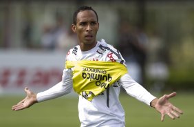 Liedson durante o treino esta tarde no CT Joaquim Grava, no Parque Ecolgico do Tiete, o prximo jogo ser contra o Internacional/RS, domingo, dia 23/10, no estdio Beira-Rio, vlida pela 31 rodada do Brasileiro 2011