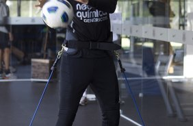 Renan durante o treino na academia esta manh no CT Joaquim Grava, no Parque Ecolgico do Tiete, o prximo jogo ser contra o Internacional/RS, domingo, dia 23/10, no estdio Beira-Rio, vlida pela 31 rodada do Brasileiro 2011