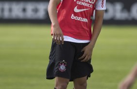 Welder durante o treino esta tarde no CT Joaquim Grava, no Parque Ecolgico do Tiete, o prximo jogo ser contra o Internacional/RS, domingo, dia 23/10, no estdio Beira-Rio, vlida pela 31 rodada do Brasileiro 2011