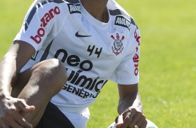 Liedson durante o treino desta manh no CT Joaquim Grava, no Parque Ecolgico do Tiete, o prximo jogo ser contra o Ava, domingo, dia 30/10, no Pacaembu, vlida pela 32 rodada do Brasileiro 2011