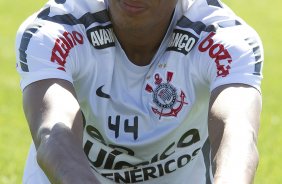 Liedson durante o treino desta manh no CT Joaquim Grava, no Parque Ecolgico do Tiete, o prximo jogo ser contra o Ava, domingo, dia 30/10, no Pacaembu, vlida pela 32 rodada do Brasileiro 2011