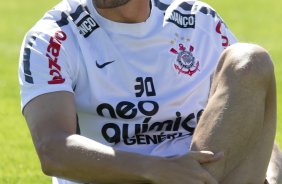 Paulo Andr durante o treino desta manh no CT Joaquim Grava, no Parque Ecolgico do Tiete, o prximo jogo ser contra o Ava, domingo, dia 30/10, no Pacaembu, vlida pela 32 rodada do Brasileiro 2011