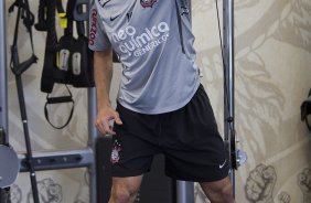 Danilo durante o treino desta manh no CT Joaquim Grava, no Parque Ecolgico do Tiete, o prximo jogo ser contra o Ava, domingo, dia 30/10, no Pacaembu, vlida pela 32 rodada do Brasileiro 2011