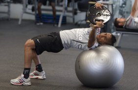 Jorge Henrique durante o treino desta manh no CT Joaquim Grava, no Parque Ecolgico do Tiete, o prximo jogo ser contra o Ava, domingo, dia 30/10, no Pacaembu, vlida pela 32 rodada do Brasileiro 2011