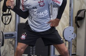 Liedson durante o treino desta manh no CT Joaquim Grava, no Parque Ecolgico do Tiete, o prximo jogo ser contra o Ava, domingo, dia 30/10, no Pacaembu, vlida pela 32 rodada do Brasileiro 2011