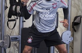 Liedson durante o treino desta manh no CT Joaquim Grava, no Parque Ecolgico do Tiete, o prximo jogo ser contra o Ava, domingo, dia 30/10, no Pacaembu, vlida pela 32 rodada do Brasileiro 2011