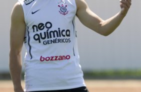 Alex durante o treino desta manh no CT Joaquim Grava, no Parque Ecolgico do Tiete, o prximo jogo ser contra o Ava, amanh, domingo, dia 30/10, no Pacaembu, vlida pela 32 rodada do Brasileiro 2011