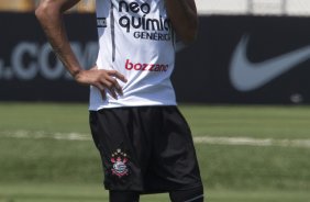 Liedson durante o treino desta manh no CT Joaquim Grava, no Parque Ecolgico do Tiete, o prximo jogo ser contra o Ava, amanh, domingo, dia 30/10, no Pacaembu, vlida pela 32 rodada do Brasileiro 2011