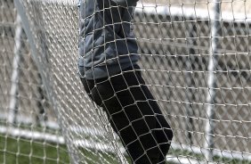 Julio Cesar durante o treino desta manh no CT Joaquim Grava, no Parque Ecolgico do Tiete, o prximo jogo ser contra o Amrica-MG, domingo, dia 05/11, no Parque do Sabia, em Uberlandia/MG, vlida pela 33 rodada do Brasileiro 2011
