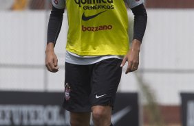 Wallace que retorna ao time titular durante o treino desta manh no CT Joaquim Grava, no Parque Ecolgico do Tiete, o prximo jogo ser contra o Amrica-MG, domingo, dia 05/11, no Parque do Sabia, em Uberlandia/MG, vlida pela 33 rodada do Brasileiro 2011