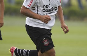 Adriano durante o treino desta tarde no CT Joaquim Grava, no Parque Ecolgico do Tiete, o prximo jogo ser contra o Atltico-PR, domingo, dia 12/11, no estdio do Pacaembu, vlida pela 34 rodada do Brasileiro 2011