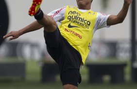 Jorge Henrique durante o treino desta tarde no CT Joaquim Grava, no Parque Ecolgico do Tiete, o prximo jogo ser contra o Atltico-PR, domingo, dia 12/11, no estdio do Pacaembu, vlida pela 34 rodada do Brasileiro 2011
