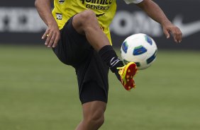 Jorge Henrique durante o treino desta tarde no CT Joaquim Grava, no Parque Ecolgico do Tiete, o prximo jogo ser contra o Atltico-PR, domingo, dia 12/11, no estdio do Pacaembu, vlida pela 34 rodada do Brasileiro 2011