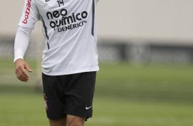 Morais durante o treino desta tarde no CT Joaquim Grava, no Parque Ecolgico do Tiete, o prximo jogo ser contra o Atltico-PR, domingo, dia 12/11, no estdio do Pacaembu, vlida pela 34 rodada do Brasileiro 2011