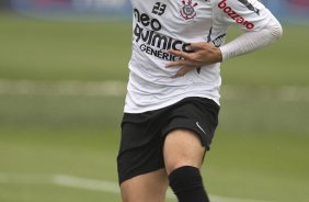 Willian durante o treino desta tarde no CT Joaquim Grava, no Parque Ecolgico do Tiete, o prximo jogo ser contra o Atltico-PR, domingo, dia 12/11, no estdio do Pacaembu, vlida pela 34 rodada do Brasileiro 2011