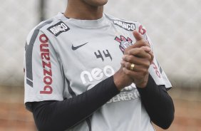 Liedson durante o treino esta manh no CT Joaquim Grava, no Parque Ecolgico do Tiete, o prximo jogo ser contra o Atltico-PR, amanh, domingo, dia 13/11, no estdio do Pacaembu, vlida pela 34 rodada do Brasileiro 2011