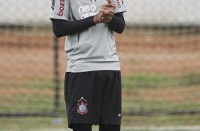 Liedson durante o treino esta manh no CT Joaquim Grava, no Parque Ecolgico do Tiete, o prximo jogo ser contra o Atltico-PR, amanh, domingo, dia 13/11, no estdio do Pacaembu, vlida pela 34 rodada do Brasileiro 2011