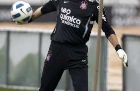 Lucas, o Sukita, durante o treino esta manh no CT Joaquim Grava, no Parque Ecolgico do Tiete, o prximo jogo ser contra o Atltico-PR, amanh, domingo, dia 13/11, no estdio do Pacaembu, vlida pela 34 rodada do Brasileiro 2011