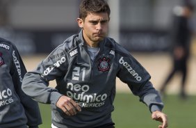 Alex durante o treino desta tarde no CT Joaquim Grava, no Parque Ecolgico do Tiete, o prximo jogo ser contra o Atltico-MG, domingo dia 20/11, no estdio do Pacaembu, vlida pela 36 rodada do Brasileiro 2011