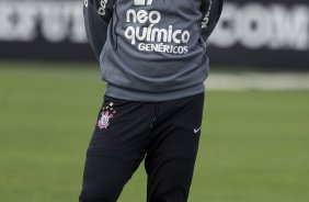 Emerson durante o treino desta tarde no CT Joaquim Grava, no Parque Ecolgico do Tiete, o prximo jogo ser contra o Atltico-MG, domingo dia 20/11, no estdio do Pacaembu, vlida pela 36 rodada do Brasileiro 2011