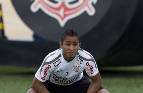 Jorge Henrique durante o treino desta tarde no CT Joaquim Grava, no Parque Ecolgico do Tiete, o prximo jogo ser contra o Atltico-MG, domingo dia 20/11, no estdio do Pacaembu, vlida pela 36 rodada do Brasileiro 2011