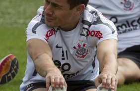 Alex durante o treino desta manhã no CT Joaquim Grava, no Parque Ecológico do Tiete, o próximo jogo será contra o Figueirense/SC, domingo dia 26/11, no estádio Orlando Scarpelli, válida pela 37ª rodada do Brasileirão 2011