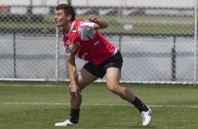 Alex durante o treino desta manh no CT Joaquim Grava, no Parque Ecolgico do Tiete, o prximo jogo ser contra o Figueirense/SC, amanh, domingo dia 27/11, no estdio Orlando Scarpelli, vlida pela 37 rodada do Brasileiro 2011