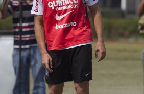 Alex durante o treino desta manh no CT Joaquim Grava, no Parque Ecolgico do Tiete, o prximo jogo ser contra o Figueirense/SC, amanh, domingo dia 27/11, no estdio Orlando Scarpelli, vlida pela 37 rodada do Brasileiro 2011