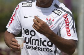 Jorge Henrique durante o treino desta manh no CT Joaquim Grava, no Parque Ecolgico do Tiete, o prximo jogo ser contra o Figueirense/SC, amanh, domingo dia 27/11, no estdio Orlando Scarpelli, vlida pela 37 rodada do Brasileiro 2011