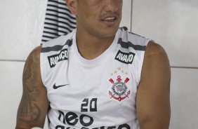 Ralf nos vestirios antes da partida entre FIGUEIRENSE/SC x CORINTHIANS/SP, realizada esta tarde no estdio Orlando Scarpelli, vlida pela 37 rodada do Campeonato Brasileiro de 2011. Florianpolis/Brasil