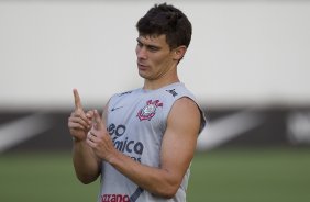 Alex durante o treino desta tarde no CT Joaquim Grava, no Parque Ecolgico do Tiete. O prximo jogo da equipe ser amanh, quarta-feira, dia 08/02, contra o Mogi Mirim, no Estdio Romildo Vitor Gomes Ferreira, pela 6 rodada do Campeonato Paulista 2012