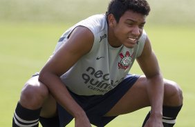 Antnio Carlos durante o treino desta tarde no CT Joaquim Grava, no Parque Ecolgico do Tiete. O prximo jogo da equipe ser amanh, quarta-feira, dia 08/02, contra o Mogi Mirim, no Estdio Romildo Vitor Gomes Ferreira, pela 6 rodada do Campeonato Paulista 2012