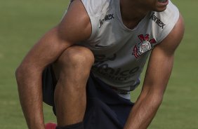 Jorge Henrique durante o treino desta tarde no CT Joaquim Grava, no Parque Ecolgico do Tiete. O prximo jogo da equipe ser amanh, quarta-feira, dia 08/02, contra o Mogi Mirim, no Estdio Romildo Vitor Gomes Ferreira, pela 6 rodada do Campeonato Paulista 2012