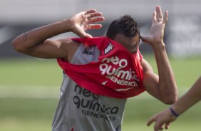 Liedson durante o treino desta tarde no CT Joaquim Grava, no Parque Ecolgico do Tiete. O prximo jogo da equipe ser amanh, quarta-feira, dia 08/02, contra o Mogi Mirim, no Estdio Romildo Vitor Gomes Ferreira, pela 6 rodada do Campeonato Paulista 2012