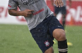 Adriano durante o treino desta tarde no CT Joaquim Grava, no Parque Ecolgico do Tiete. O prximo jogo da equipe ser domingo, dia 12/02, contra o So Paulo, no Pacaembu, pela 7 rodada do Campeonato Paulista 2012