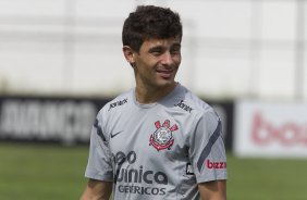 Alex durante o treino desta tarde no CT Joaquim Grava, no Parque Ecolgico do Tiete. O prximo jogo da equipe ser domingo, dia 12/02, contra o So Paulo, no Pacaembu, pela 7 rodada do Campeonato Paulista 2012