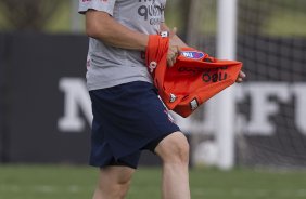 Chico durante o treino desta tarde no CT Joaquim Grava, no Parque Ecolgico do Tiete. O prximo jogo da equipe ser domingo, dia 12/02, contra o So Paulo, no Pacaembu, pela 7 rodada do Campeonato Paulista 2012