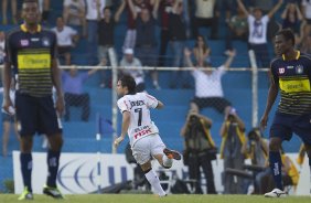 Durante a partida entre So Caetano/SP x Corinthians, realizada esta tarde no estdio Anacleto Campanella, em So Caetano do Sul/SP, pela 8 rodada do Campeonato Paulista de 2012