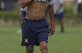 Liedson durante o treino desta manh no CT Joaquim Grava, no Parque Ecolgico do Tiete. O prximo jogo da equipe ser quarta-feira, dia 29/02, contra a Catanduvense, no estdio do Pacaembu, pela 11 rodada do Campeonato Paulista 2012