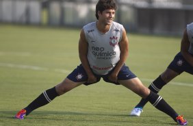 Felipe durante treino desta tarde no CT Joaquim Grava, no Parque Ecolgico do Tiete. O prximo jogo da equipe ser amanh, sbado, dia 10/03, contra o Guarani/SP, pela 13 rodada do Campeonato Paulista 2012