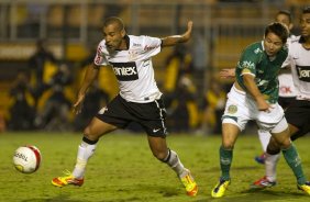 Durante a partida entre Corinthians x Guarani/SP, realizada esta tarde no estdio do Pacaembu, pela 13 rodada do Campeonato Paulista de 2012