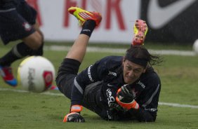 Cassio que entre no time titular amanh durante treino desta tarde no CT Joaquim Grava, localizado no Parque Ecolgico do Tiete. O prximo jogo da equipe ser amanh, quarta-feira, dia 28/03, contra XV de Piracicaba, no Pacaembu, vlido pela 16 rodada do Campeonato Paulista 2012