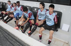 Zizao do Corinthians durante partida vlida pelo Campeonato Paulista realizado no estdio Moiss Lucarelli
