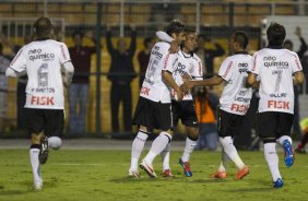 Durante a partida entre Corinthians/Brasil x Deportivo Tachira/Venezuela, realizada esta noite no estdio do Pacaembu, ultimo jogo da fase de classificao da Copa Libertadores de Amrica 2012