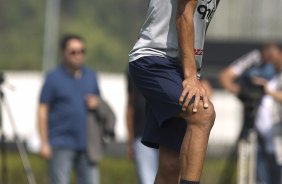 Liedson durante treino esta manh no CT Joaquim Grava, localizado no Parque Ecolgico do Tiete. O prximo jogo da equipe ser dia 02/05, contra o Emelec/Equador, jogo de ida, vlido pelas oitavas de final da Copa Libertadores da Amrica 2012